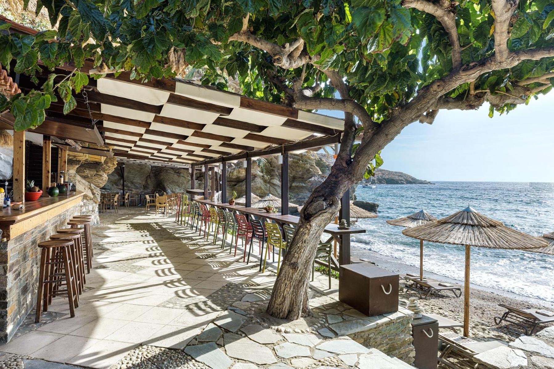 Aneroussa Beach Hotel Batsi  Exterior foto